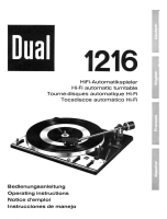 Dual 1216-Owners-Manual 
